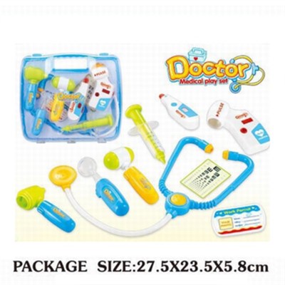 Набор Доктора 660-06 голубой в чемодане - фото 62792661