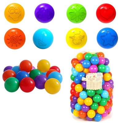 Шары для сухого бассейна 210шт. 1180347 7,5см - фото 62792727