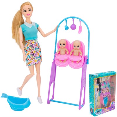 Кукла Miss Kapriz 145AYSKQ Мой малыш с мамой и асесс в кор. - фото 62793069