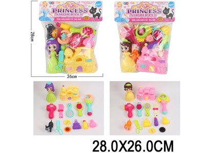 Игровой набор ZD894-531 с куклой в ассорт. в пак. - фото 62793153