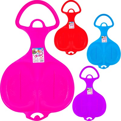 Ледянка 61см веселый паровозик (можно соединять между собой) FG250115017R цвет в ассорт. - фото 62793165