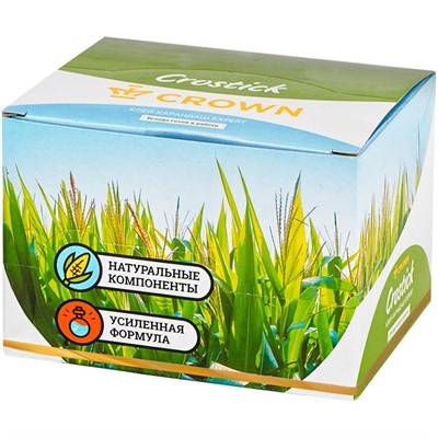 Клей карандаш 8 гр. Crown CG-080 - фото 62793433