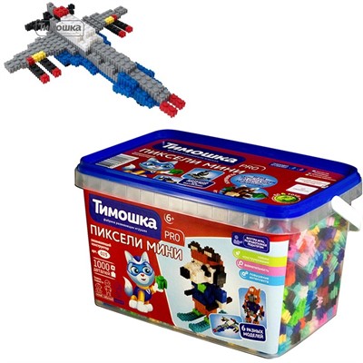 Конструктор Пиксели mini 1000 деталей ТМ "ТИМОШКА" - фото 62793454