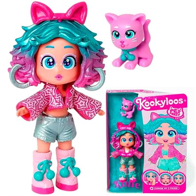Кукла KATIE и питомец KOOKYLOOS PETS PARTY KL2405 - фото 62793829