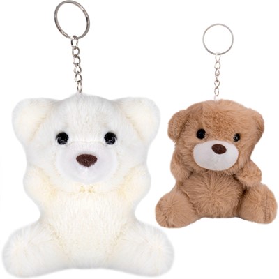 Брелок Мишка 10 см FG241101197N цвет в ассорт. - фото 62794047