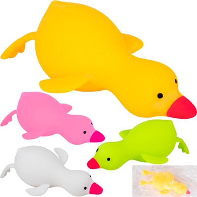 Игрушка антистресс Утка 14 см FG250327672C цвет в ассорт. - фото 62794063