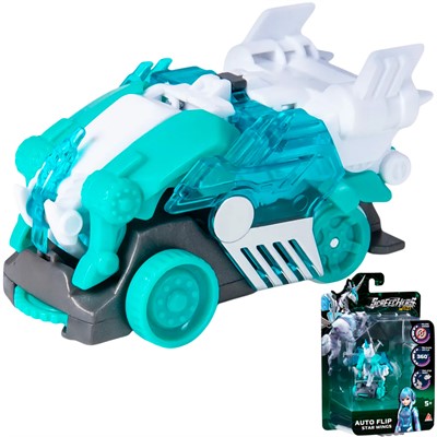 Дикие Скричеры Машинка-трансформер Автофлип Стар Вингс S5. ТМ Screechers Wild 62641 - фото 62794122