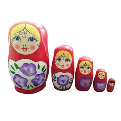 Деревянная матрешка расписная №3 ИД-6048 - фото 62794232