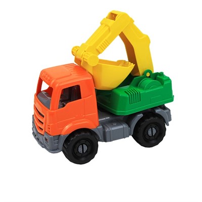 Автомобиль Ярослав Экскаватор Строительный 16см И-7979 - фото 62794252