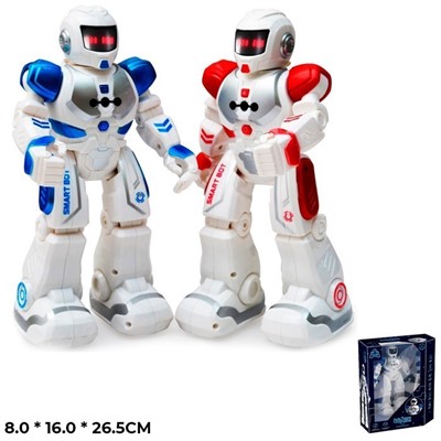 Робот на радиоуправлении 2746A-ZYA Пультовод русск. озвуч, сенсор. датчик, в коробке - фото 62794572