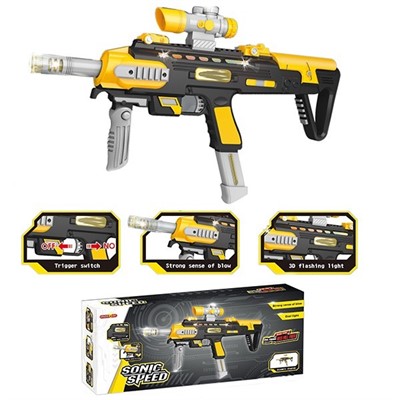 Автомат 825 на батарейках в коробке - фото 62794764