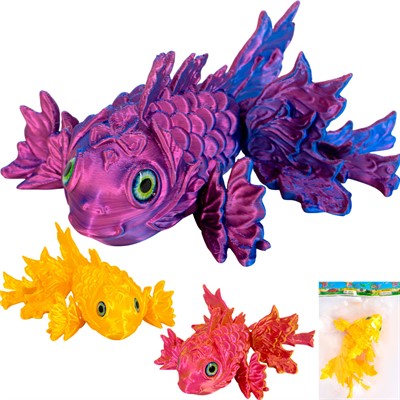 Фигурка A-007 Рыбка на блист. - фото 62794798