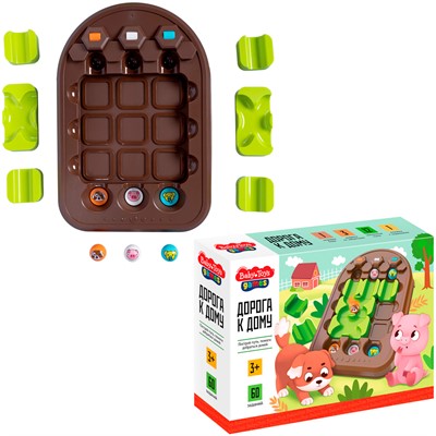 Игра настольная "Дорога к дому" Baby Toys games 70052 - фото 62794964