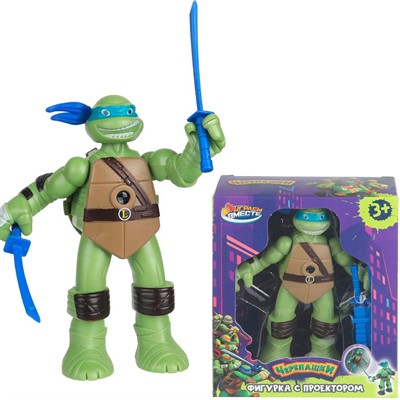Фигурка Черепашки с проектором ИГРАЕМ ВМЕСТЕ 2312Z0234-R - фото 62795024
