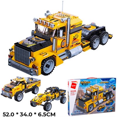 Конструктор 42108 QMAN Машина 3 в 1 в кор. - фото 62795130