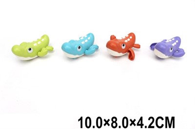 Игрушка заводная 368-2B Крокодил в пак - фото 62795371