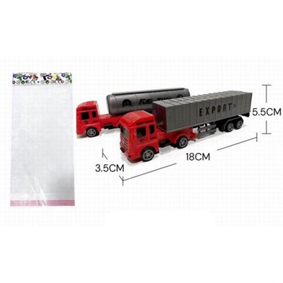 Набор машин 992-5 Грузовик (2 шт) в пак. - фото 62795392