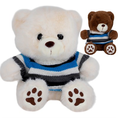 Мишка в кофте 20 см FG250327119C цвет с ассортименте - фото 62795427