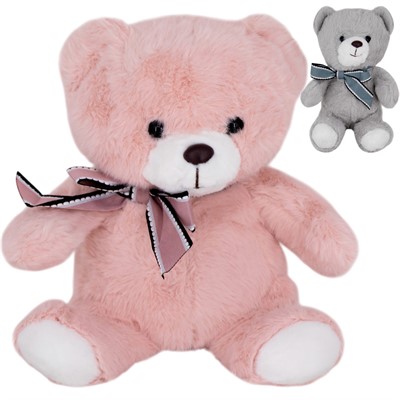Мишка 20 см с бантом FG250327016C цвет в ассортименте - фото 62795440