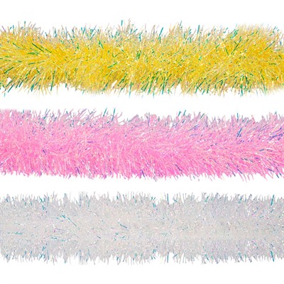 Мишура 2м, 9см FG250327329C цвет в ассорт. - фото 62795619