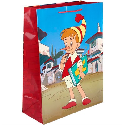 Пакет Чудо праздник глянцевый xl Буратино PXL-130546-BU - фото 62795715