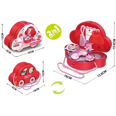 Набор бижутерии 628-35 в чемодане - фото 62796328