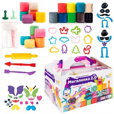 Набор для творчества Мегалепка 2.0 ТА2010 /Genio Kids - фото 62798428