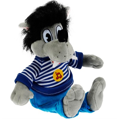 Мульти-Пульти СОЮЗМУЛЬТФИЛЬМ Волк "Ну, погоди!", 20см, муз. чип, в кор. V70543-25A /24/ - фото 62798485