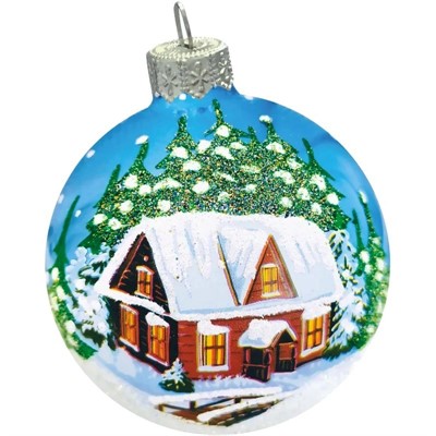 Шар 65мм Пейзаж 1 КУ-65-192163 - фото 62798595