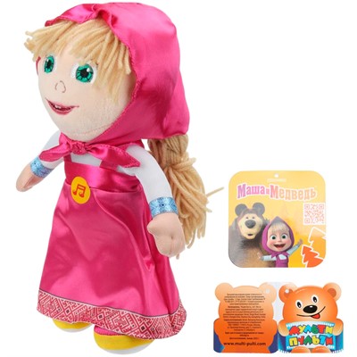Мульти-Пульти Маша и Медведь. Маша 30см, озвученная M121914MM-30S - фото 62798869