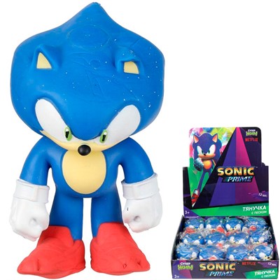 Игрушка Тянучка антистресс с песком Sonic Супер Жим XI-SPD-S-RU - фото 62799026