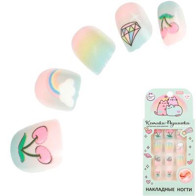 Накладные ногти Котики-пушинки МИЛАЯ ЛЕДИ 130967-KK-ML-WOT - фото 62799080