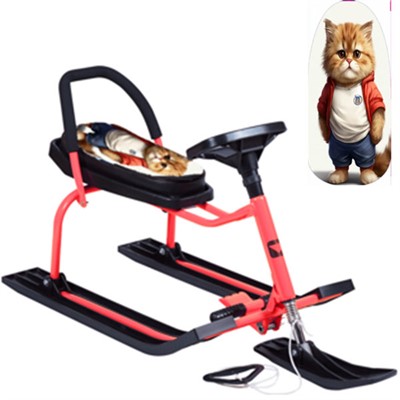 Снегокат 212 высокий со спинкой SNOWKAT Play Чарли - фото 62799324