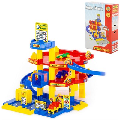 Паркинг 3-уровневый с автомобилями 37893 /П-Е/ /1/ - фото 62799416