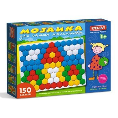 Мозаика d 40мм 150 дет 01042 Стеллар /9/ - фото 62799540