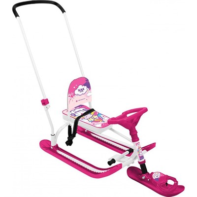 Снегокат TWINY 2+ TW2-M/EP с единорогом /Ника/ - фото 62799621