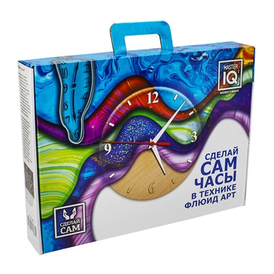 Набор для творчества Набор для рисования: Абстрактная живопись в технике Fluid Art 4020 - фото 62799967