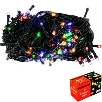 Электрическая гирлянда 240л LED 20м с контроллером 141V-178 - фото 62800425