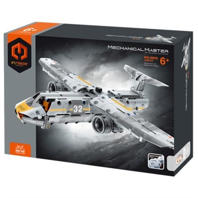 Конструктор 6832/FCJ0969189 Самолет 329 дет. в коробке - фото 62800428