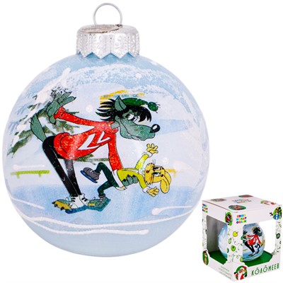 Шар 80мм Ну, погоди 1 КУ-80-234117 - фото 62800519