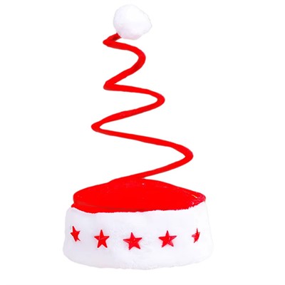 Колпак новогодний спираль FG240519113Q свет. - фото 62800687