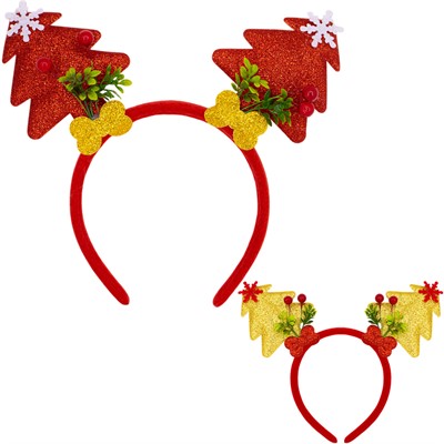 Ободок с елочками FG240519032R - фото 62800702