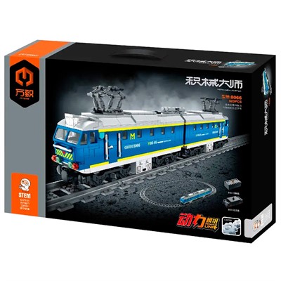 Конструктор 8066 Поезд 623 дет. в коробке - фото 62800749