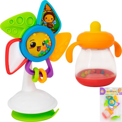 Набор погремушек Levatoys MK8430A-11 в пак. - фото 62800833