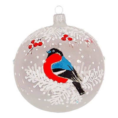 Шар 95мм Дыхание зимы С1944 - фото 62801018