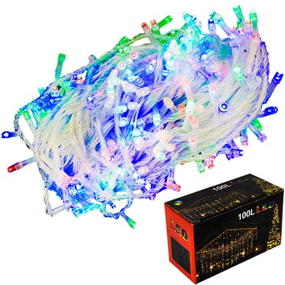 Электрическая гирлянда 677-W4 20,5 м, 300ламп - фото 62801030