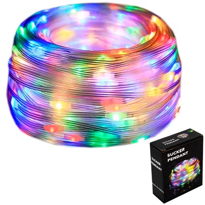 Электрическая гирлянда 677-371 10м, 100 ламп - фото 62801031