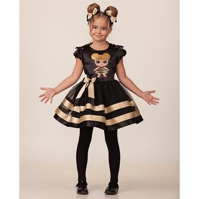 Карнавальный костюм Золотая пчёлка р.104-52 /текстиль/Батик/ - фото 62801080