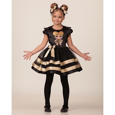 Карнавальный костюм Золотая пчёлка р.116-60 /текстиль/Батик/ - фото 62801081