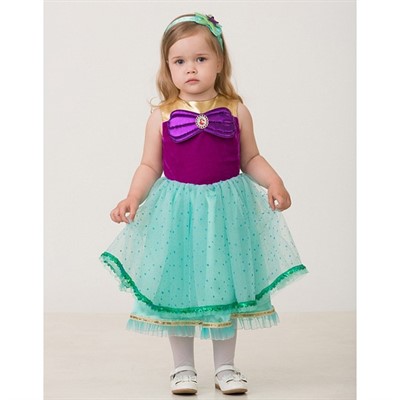 Карнавальный костюм Принцесса Ариэль р. 28 /текстиль/Батик/ - фото 62801102